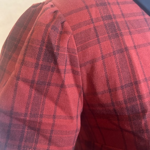 Plaid Collared Dress - Picture 8 of 8